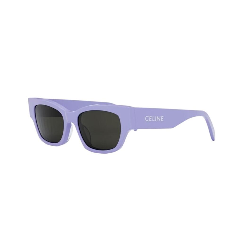 Celine Monochrome Purple Cat Eye Sunglasses